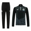 Newcastle United Training Sweatshirts Quarter-zip 2023-24 Schwarze Für Herren